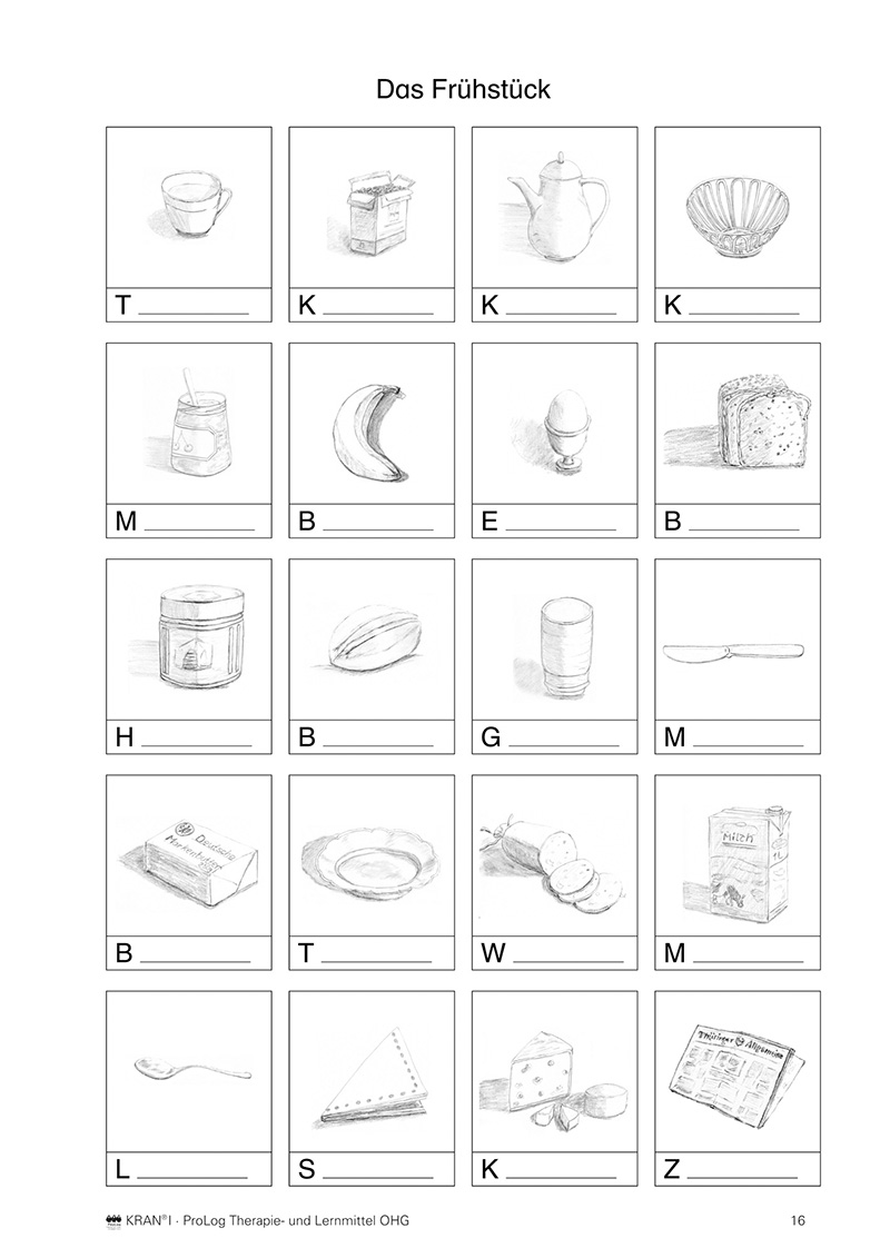 KRAN®Ordner I Gedeckter Tisch, Manual und Arbeitsblätter