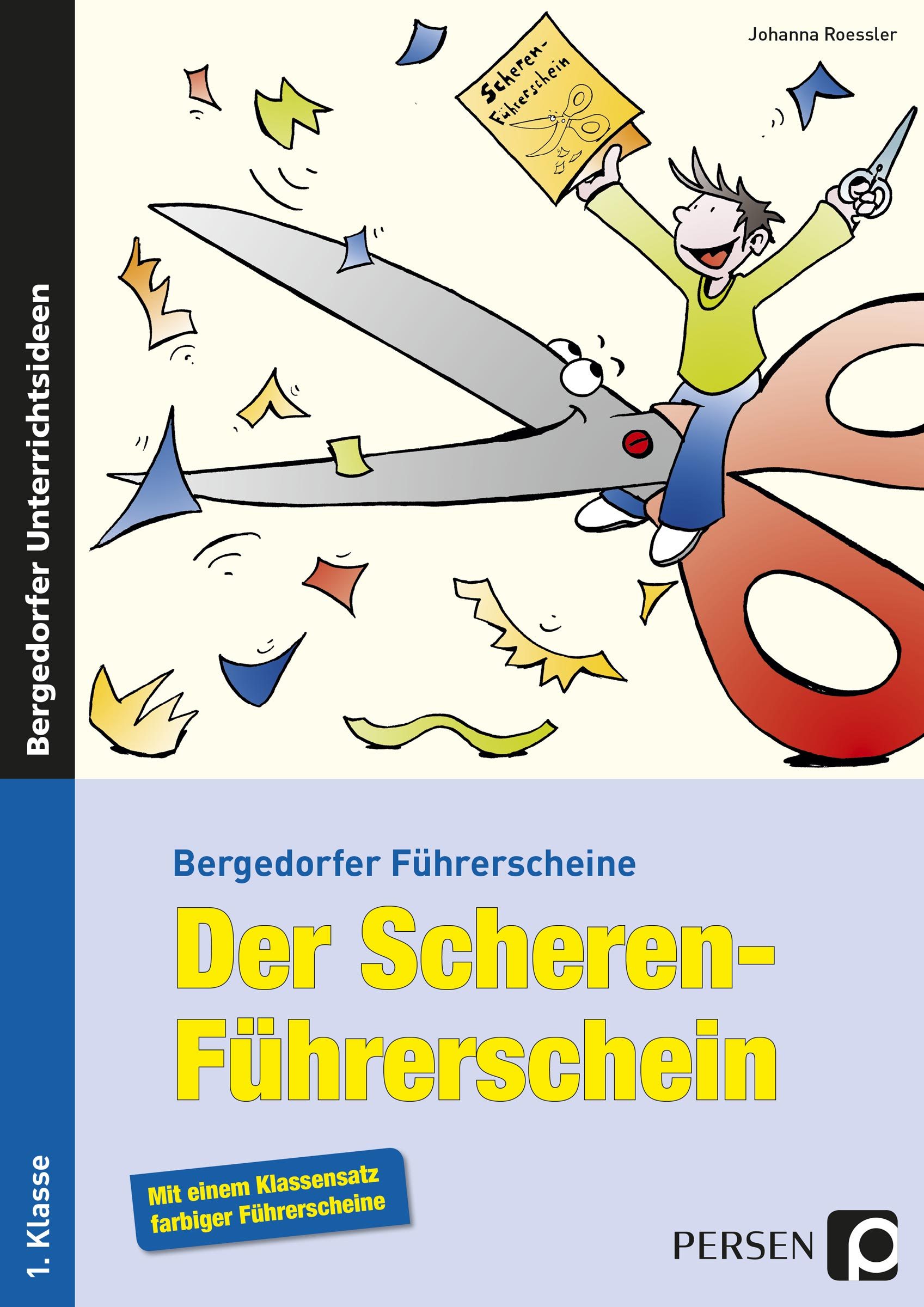 Der Scheren-Führerschein, Broschüre, 1. Klasse