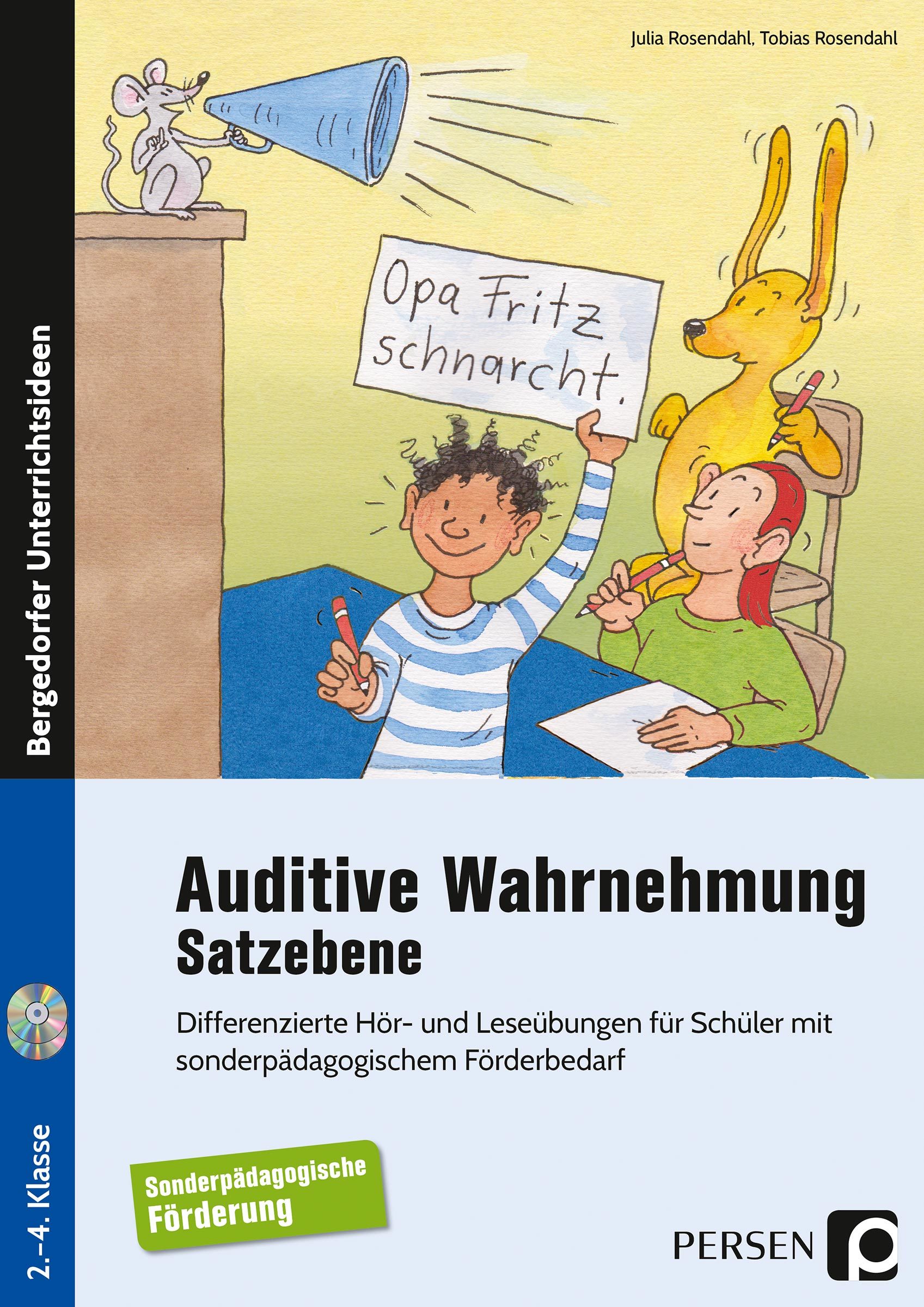 Auditive Wahrnehmung - Satzebene, Buch, 2. bis 4. Klasse