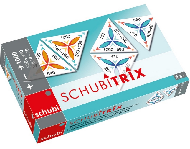 SCHUBITRIX Addition / Subtraktion mit großen Zehnerzahlen, 3.-4. Klasse