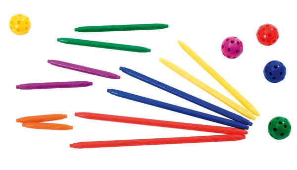 Geometrie-Steckbaukasten, 3-14 Jahre