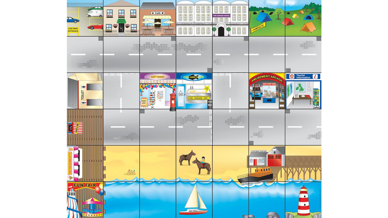 Bee-Bot Bodenmatte Seaside, ab 5 Jahre