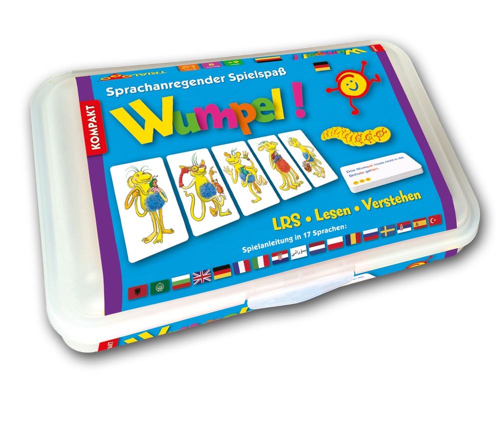 Wumpel! Kompaktspiel, ab 6 Jahre, Lernspiel