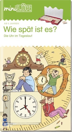 miniLÜK Wie spät ist es?, Heft, 5 Jahre