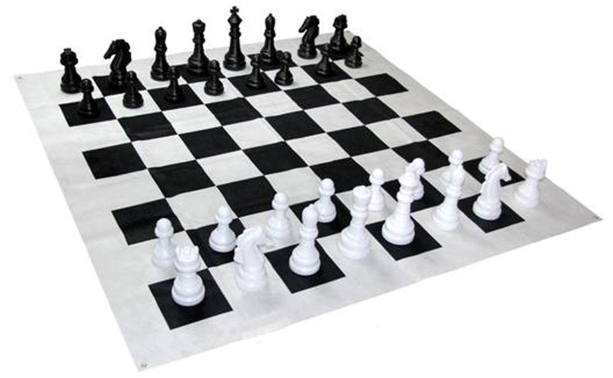 Garten-Schach-Set in Tragetasche