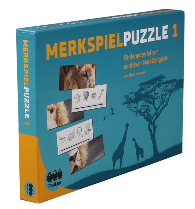 Merkspielpuzzle 1 - für Kinder in Vor- und Grundschule