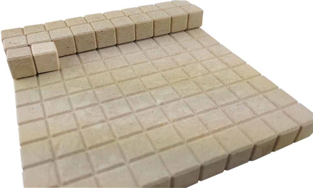 Dienes Schülerset, COMPUTANDI MINI, 31-teilig, aus RE-Wood® natur
