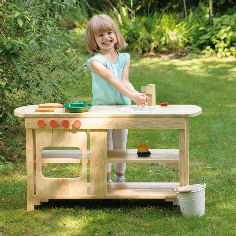 Spielküche Outdoor, ab 3 Jahre