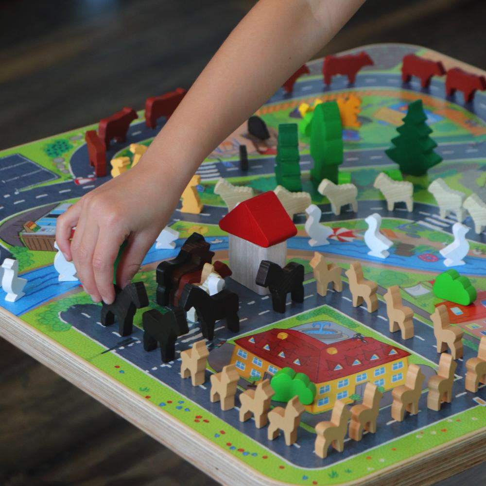 Spieltisch City, ab 3 Jahre