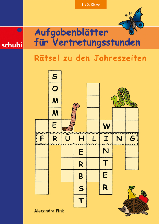 Aufgabenblätter für Vertretungsstunden, 4-9 Jahre