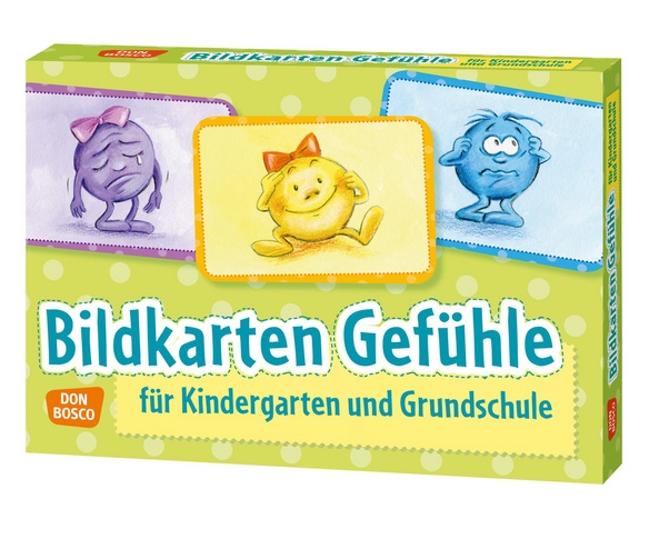 Bildkarten Gefühle, 4-8 Jahre