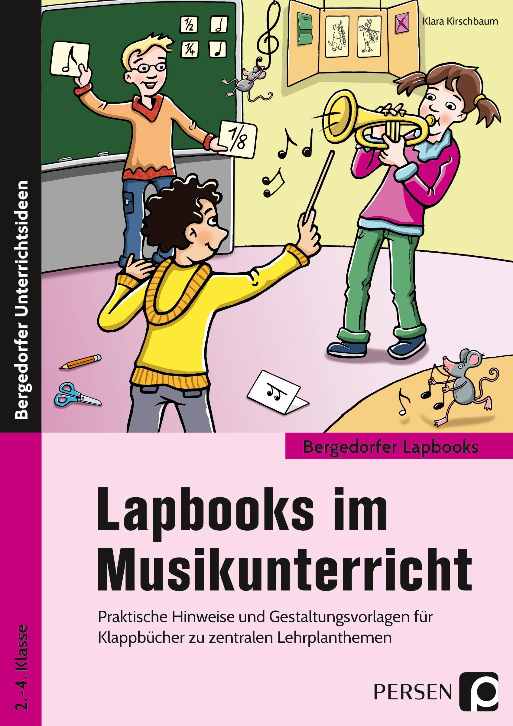 Lapbooks im Musikunterricht, Buch, 1. bis 4. Klasse