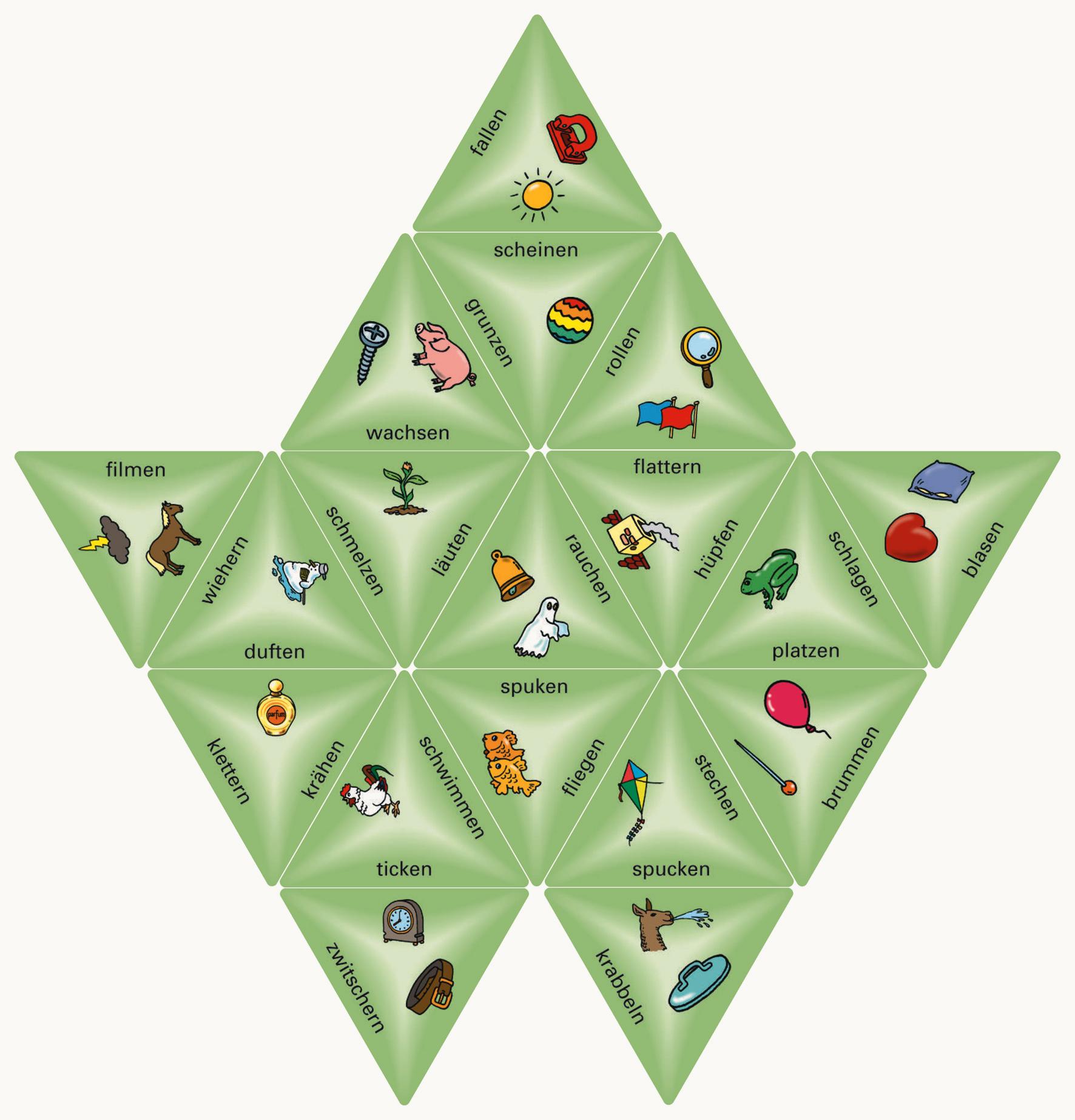 SCHUBITRIX Sprachförderung Verben (große Karten), 1.-2. Klasse