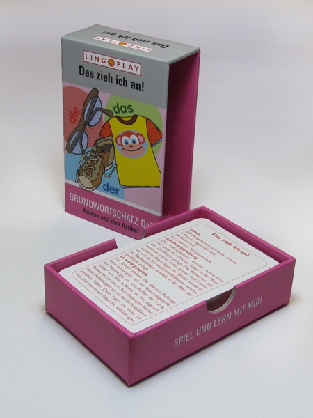 Grundwortschatz DaZ - Das zieh ich an!, Kartenspiel, ab 5 Jahre