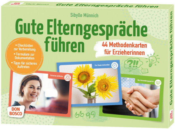 Gute Elterngespräche führen - 44 Methodenkarten für Erzieherinnen
