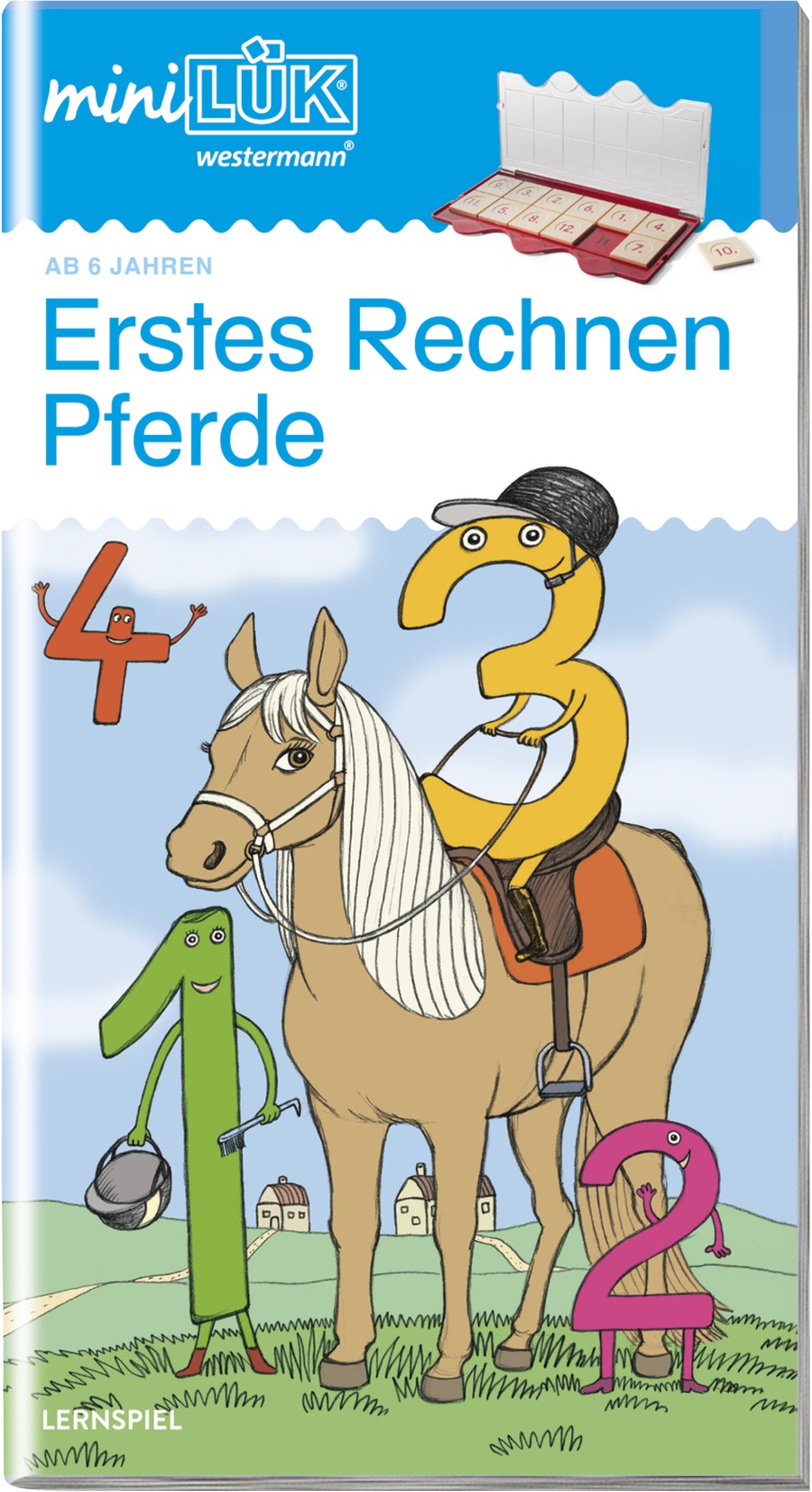 miniLÜK Pferde Erstes Rechnen, Heft, ab 6 Jahre