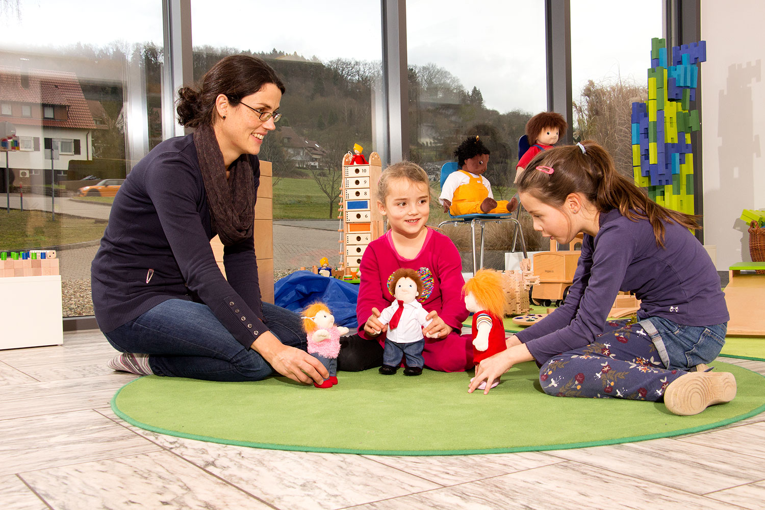 Die Joyk-Familie und Freunde, Empathie-Biegepuppen, ab 3 Jahre