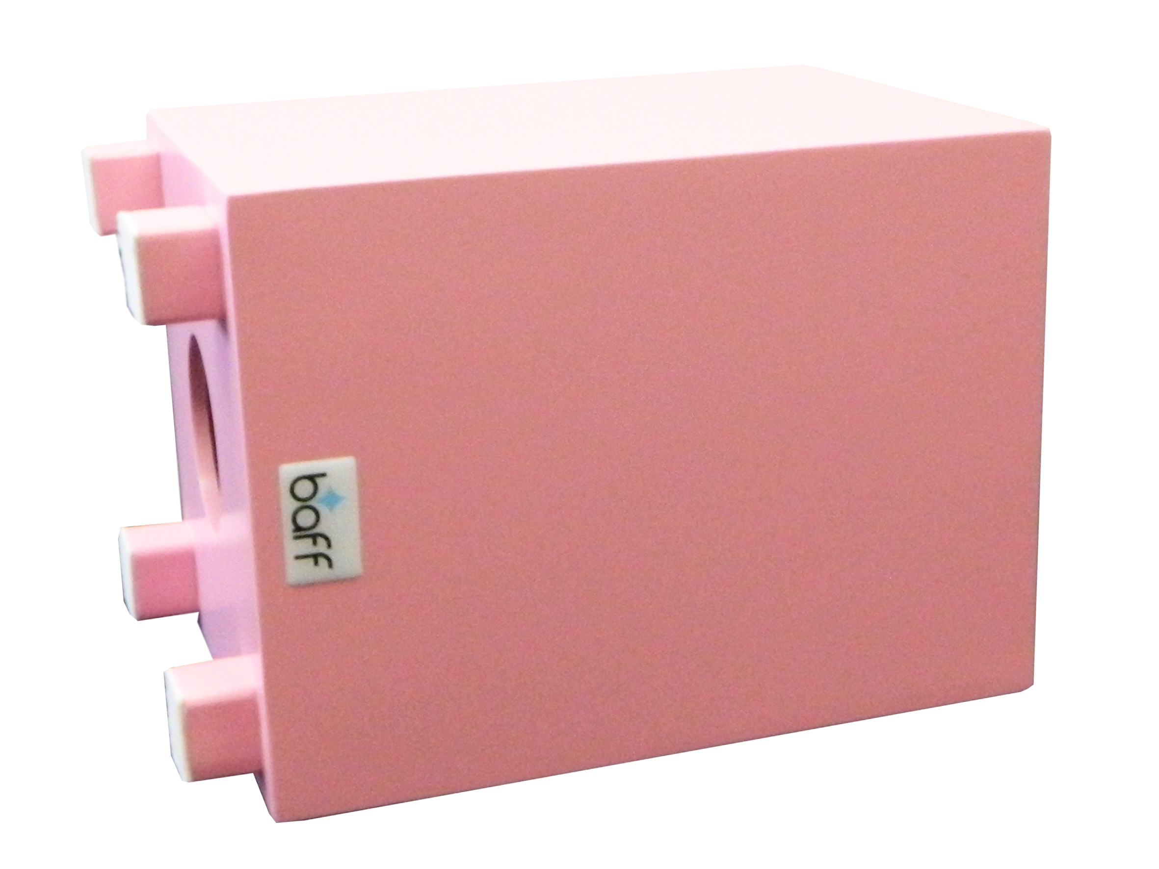 Kinderhocker mit Trommelfunktion, rosa, Sitzhöhe 30cm