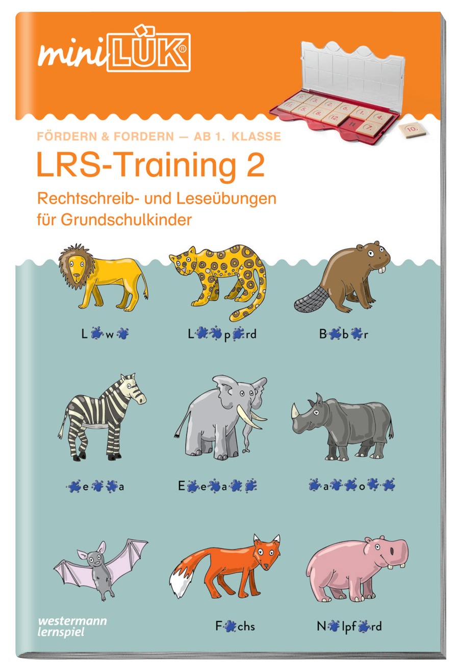 miniLÜK LRS-Training 2, Heft, 1.-2. Klasse