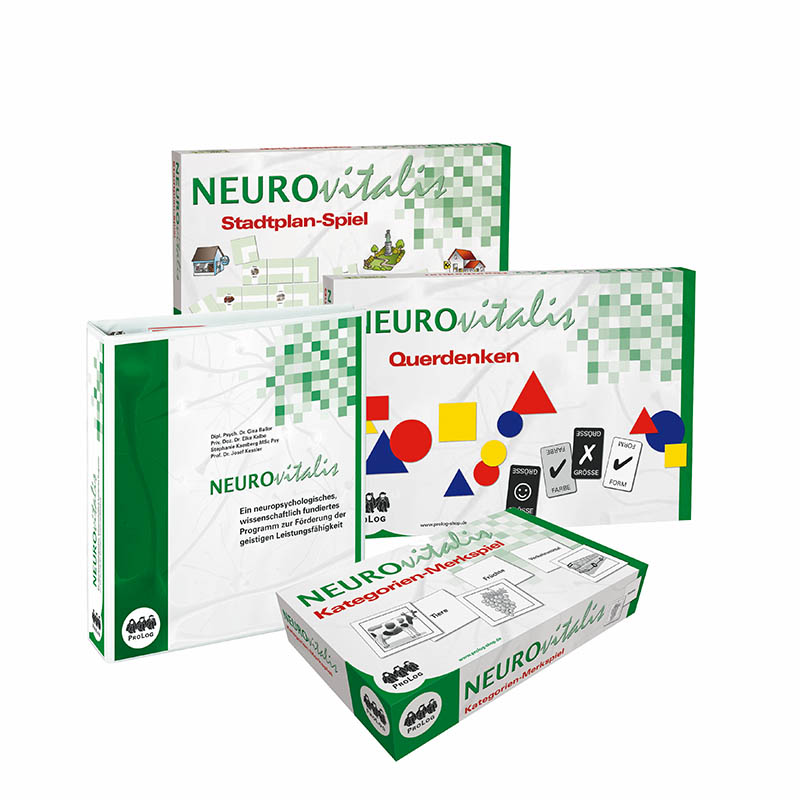NEUROvitalis Gesamtpaket, Ordner Basisprogramm plus 3 Spiele