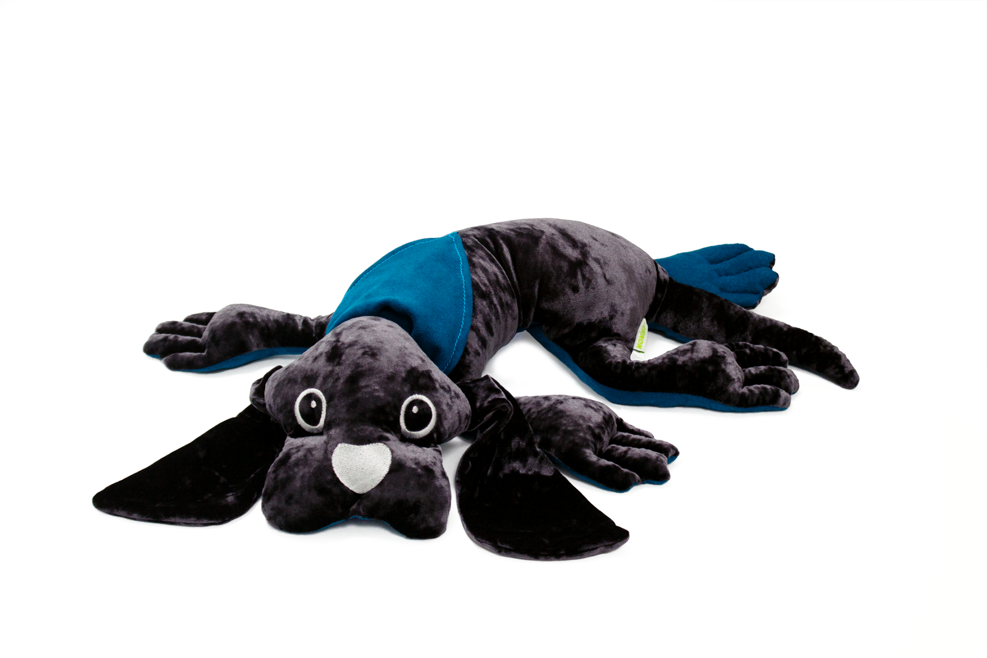 Manimo Gewichtstier Hund 2 kg, grau-grün
