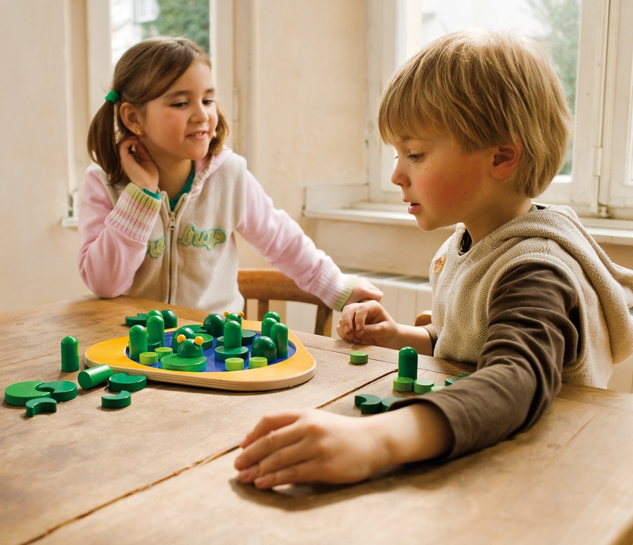 Quaks Spiel, Strategiespiel, 4-6 Jahre