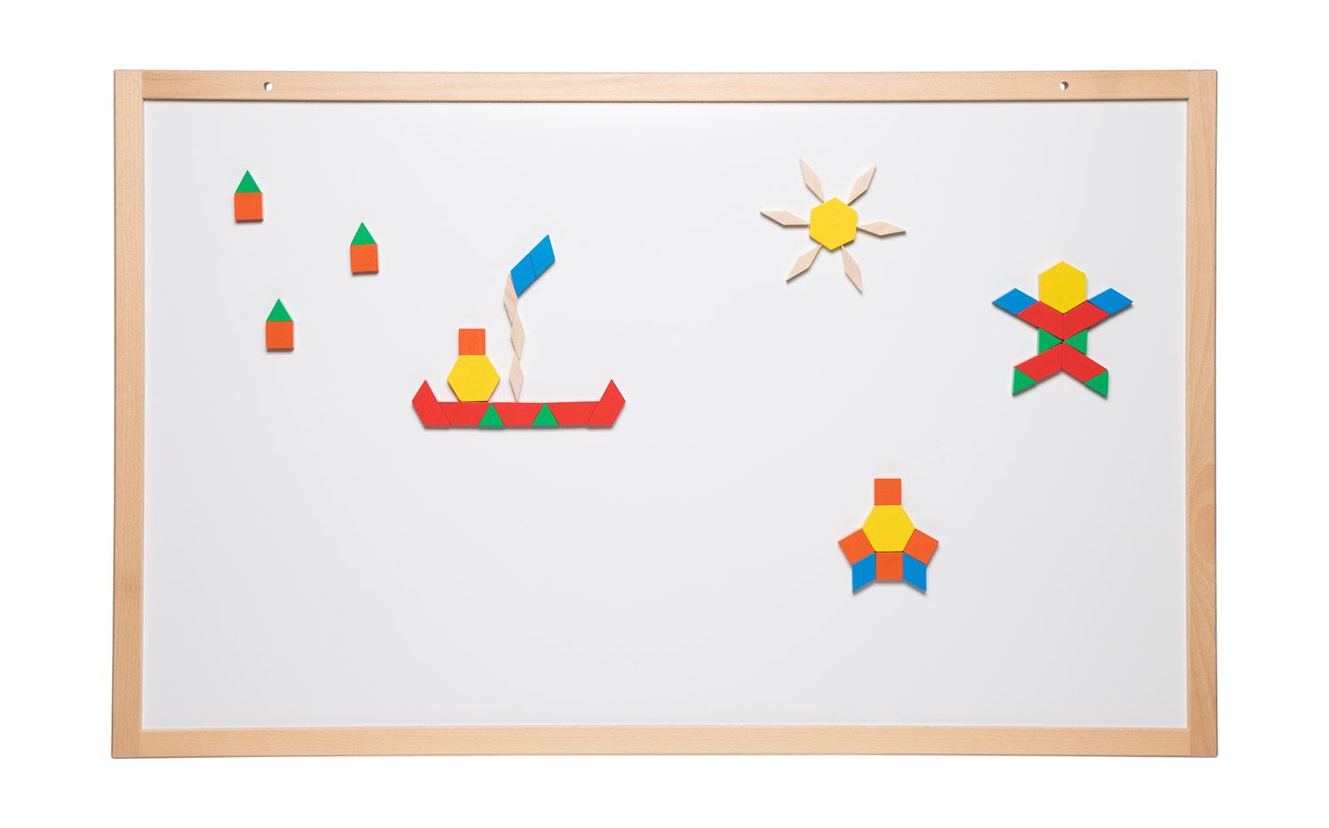 Magnettafel mit Rahmen, 105 x 65 cm