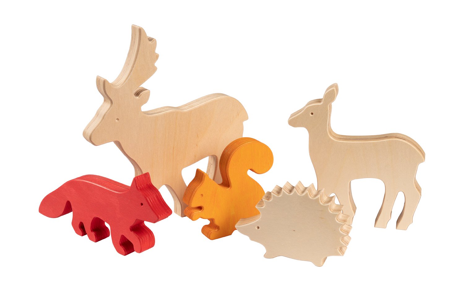 Spielfiguren Waldtiere