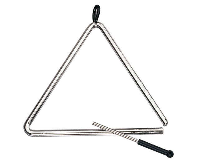 Triangel, 12 mm Durchmesser, 15 cm, ab 3 Jahre