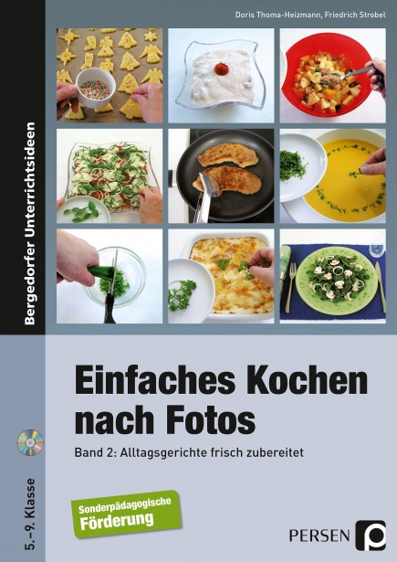 Einfaches Kochen nach Fotos 2, Buch inkl. CD-ROM, 5.-9. Klasse