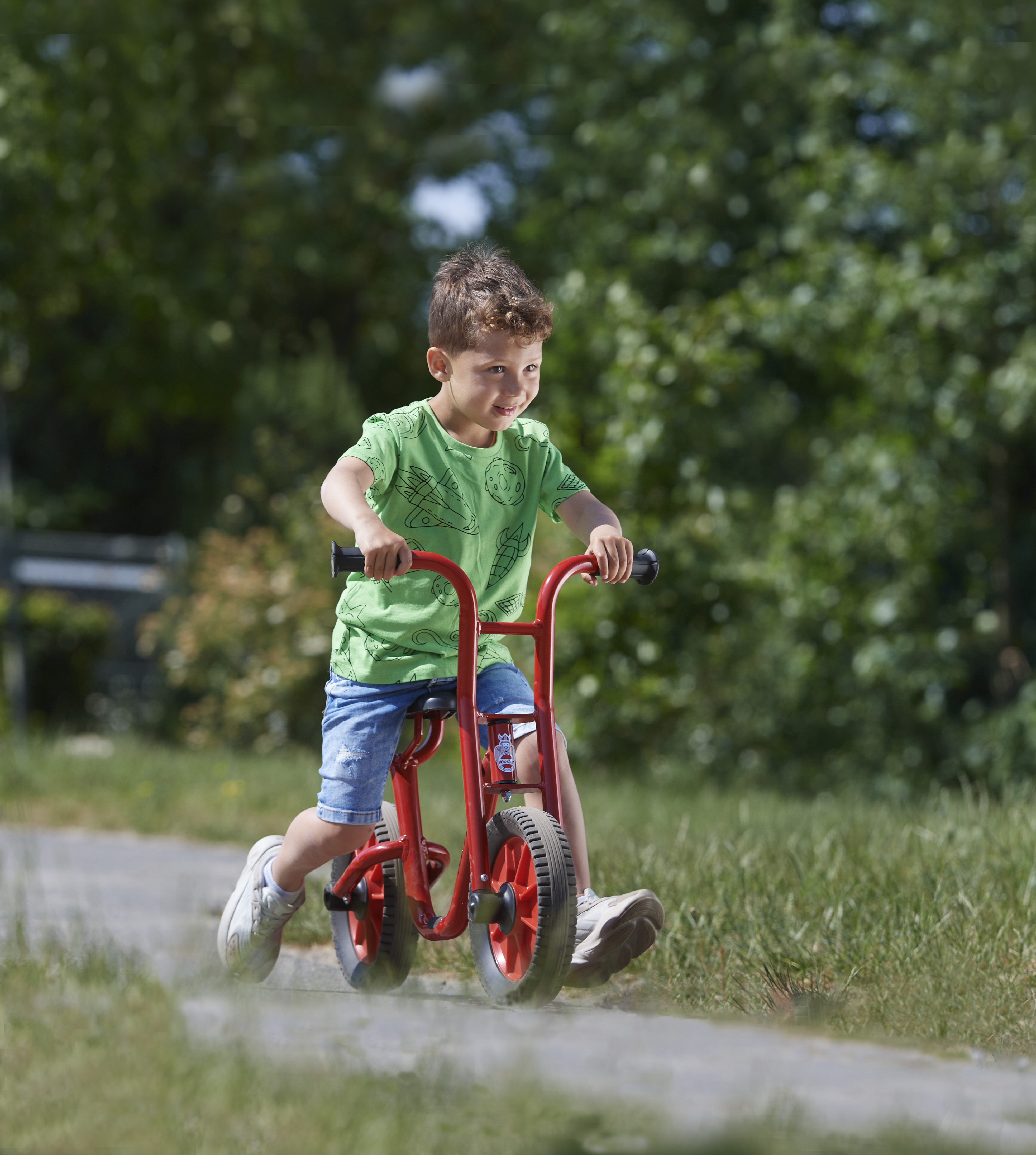 Winther VIKING BikeRunner mit niedrigem Einstieg, 4-7 Jahre