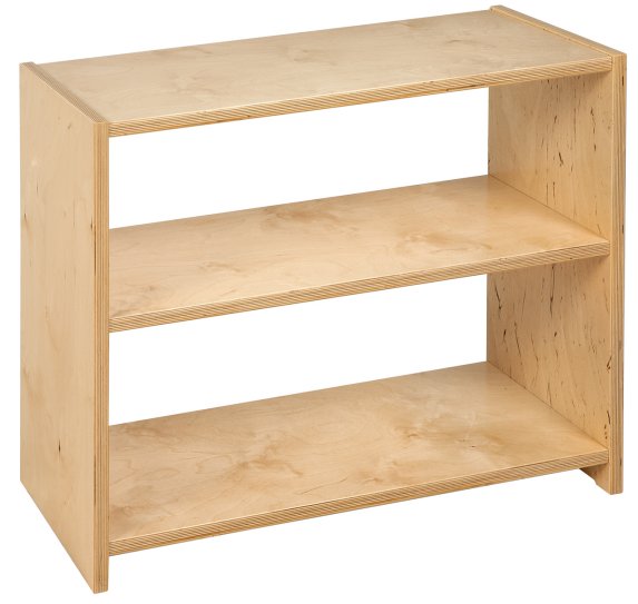 Regal mit 2 Brettern für Kleinkinder