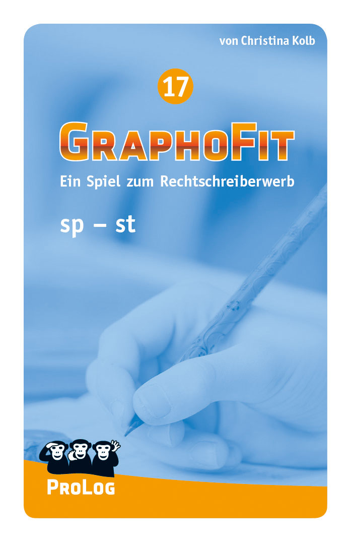 GraphoFit Kartensatz 17: sp-st, Spiel zum Rechtschreiberwerb, ab 7 Jahre