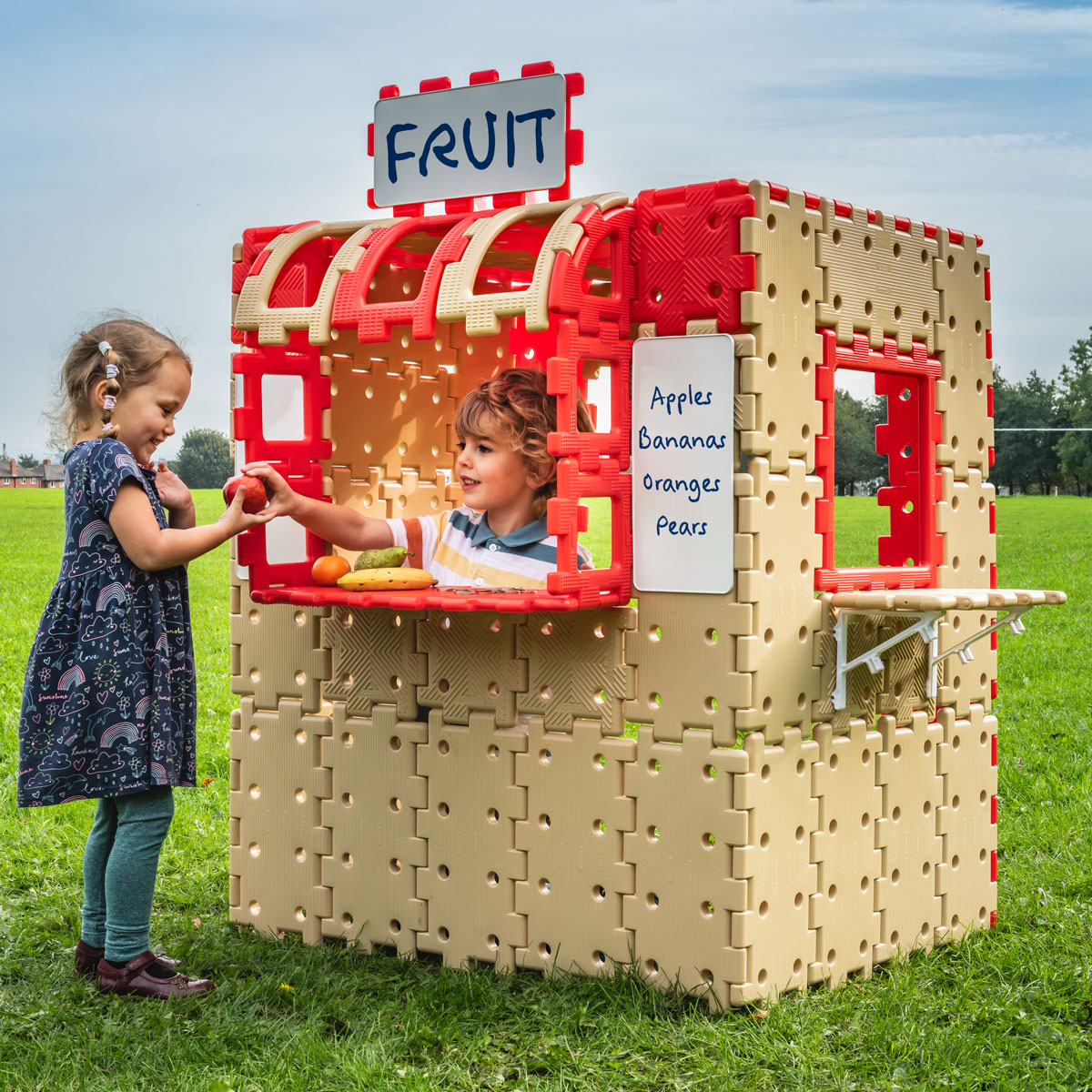 Giant Polydron Laden-Bauset, ab 4 Jahre
