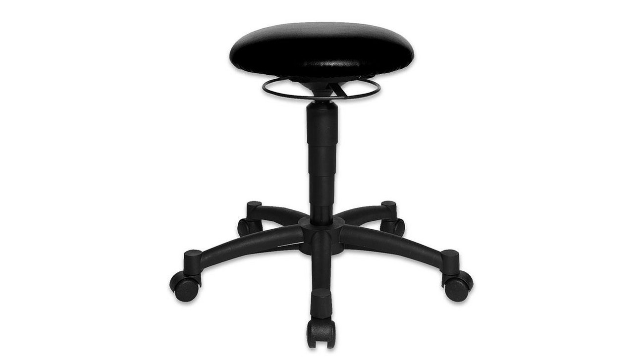 FLEXness Body Balance 10 mit Hartbodenrollen, S10 schwarz