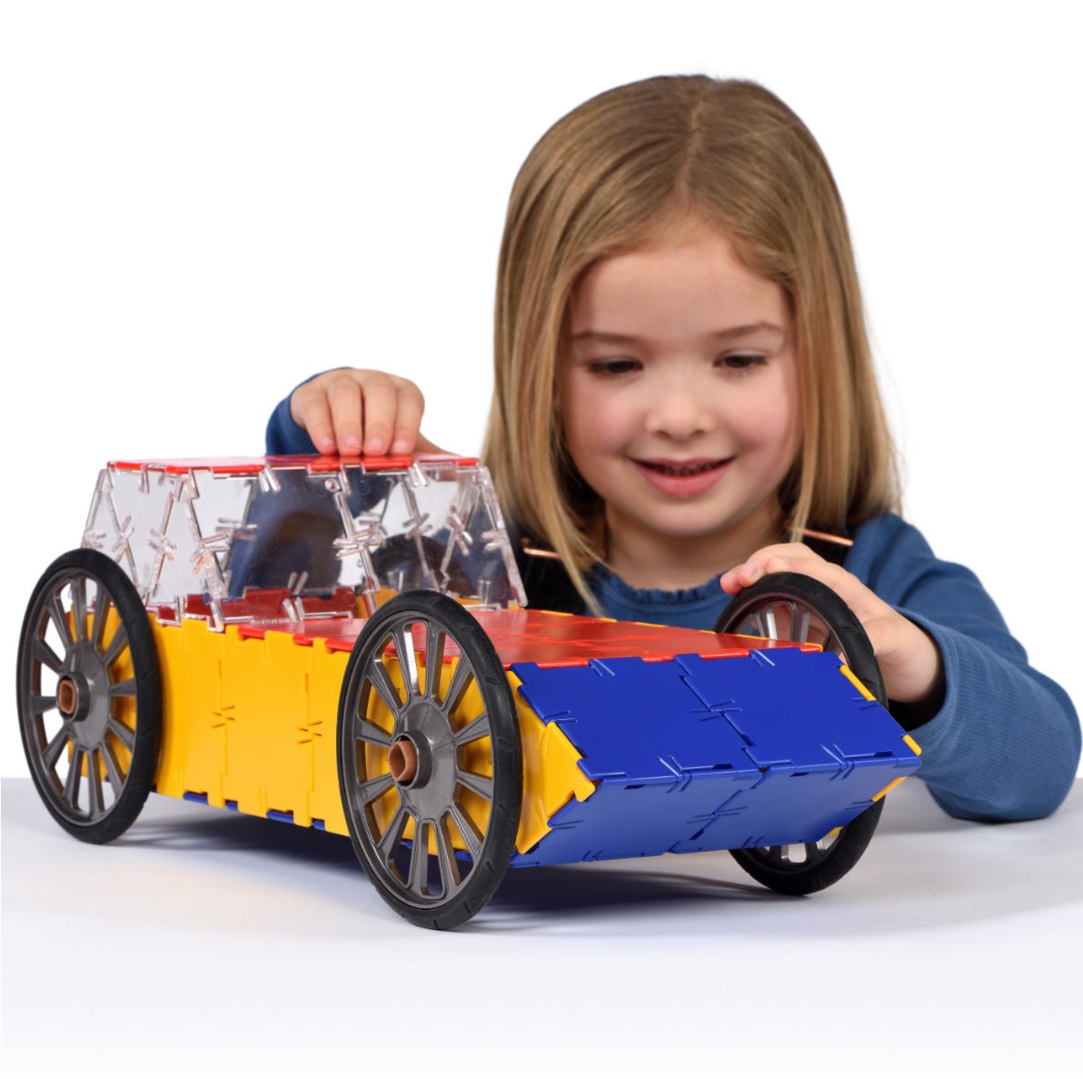 Polydron Car Builder, 89 Teile, ab 4 Jahre