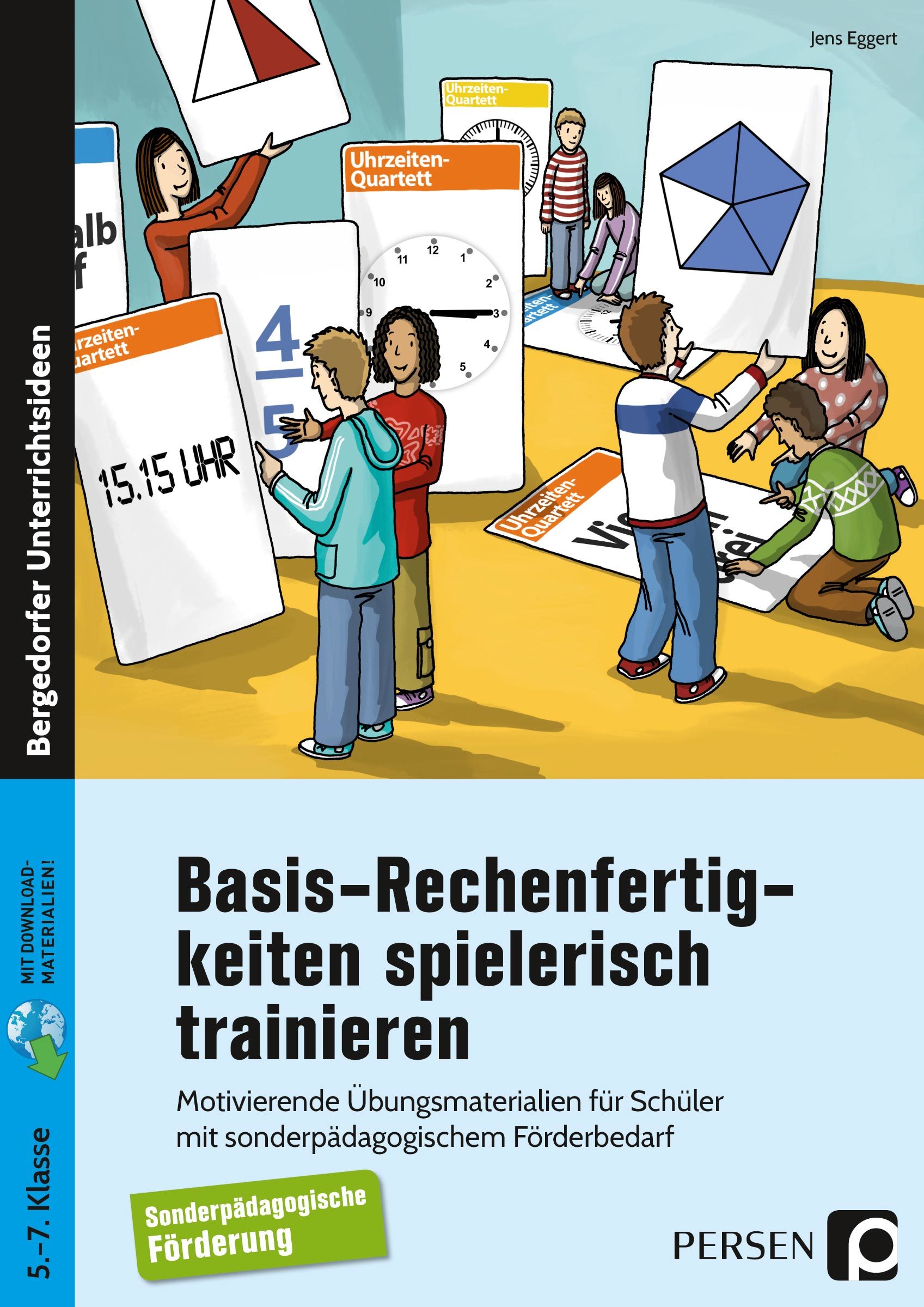 Basis-Rechenfertigkeiten spielerisch trainieren, Buch, 5. bis 7. Klasse