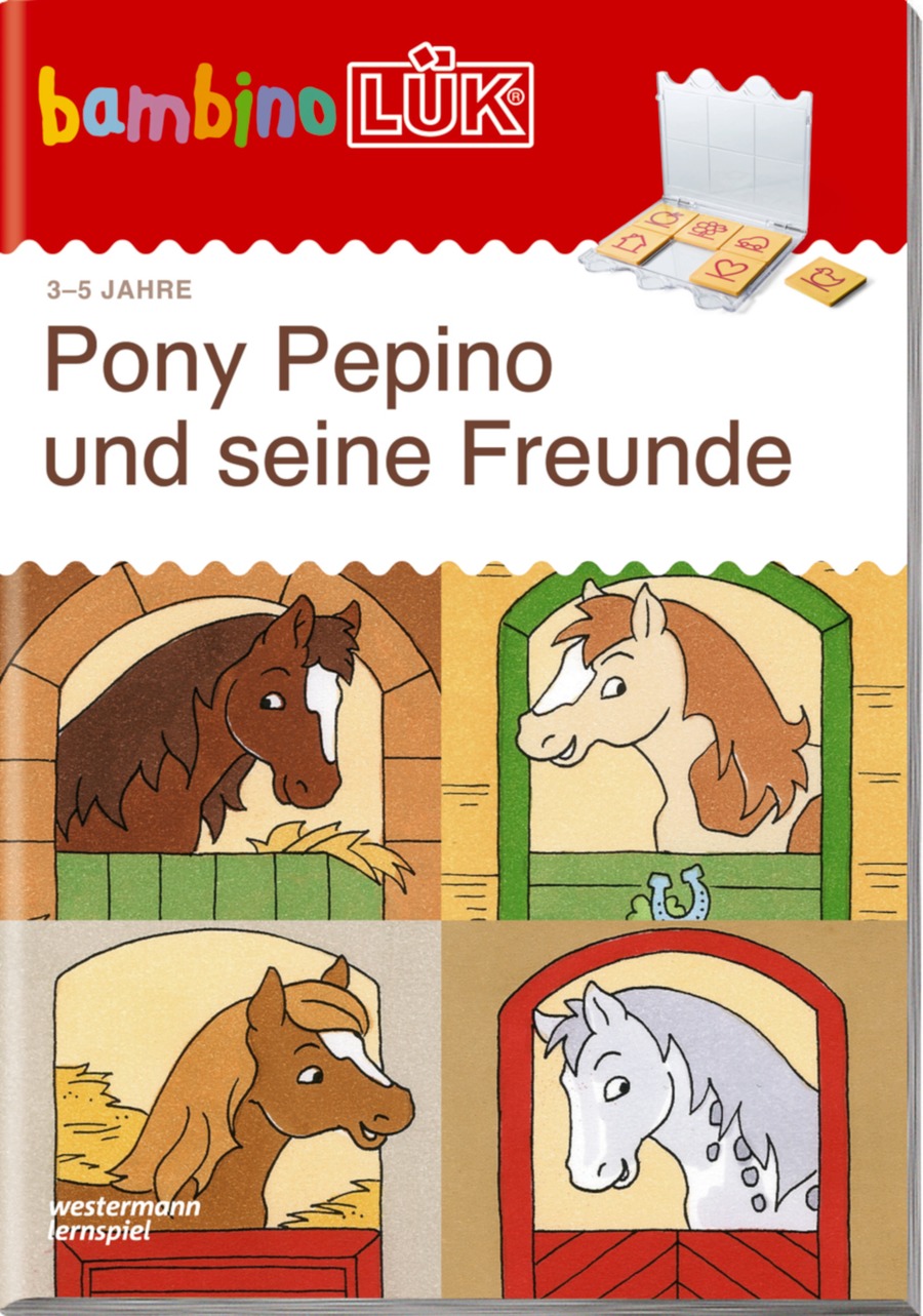 bambinoLÜK Pony Pepino und Freunde, Heft, 3-5 Jahre