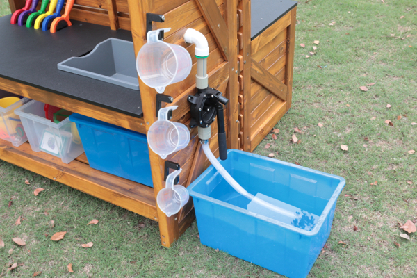 Outdoor-Experimentierstation mit Zubehör