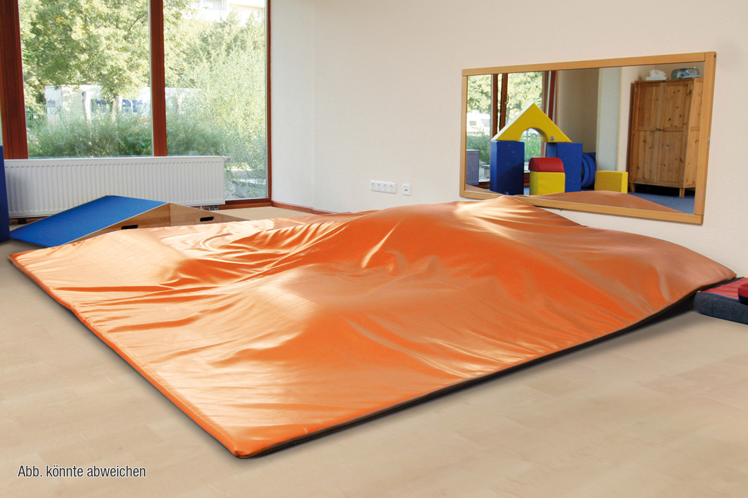 Abenteuermatte M orange, Breite 350 cm