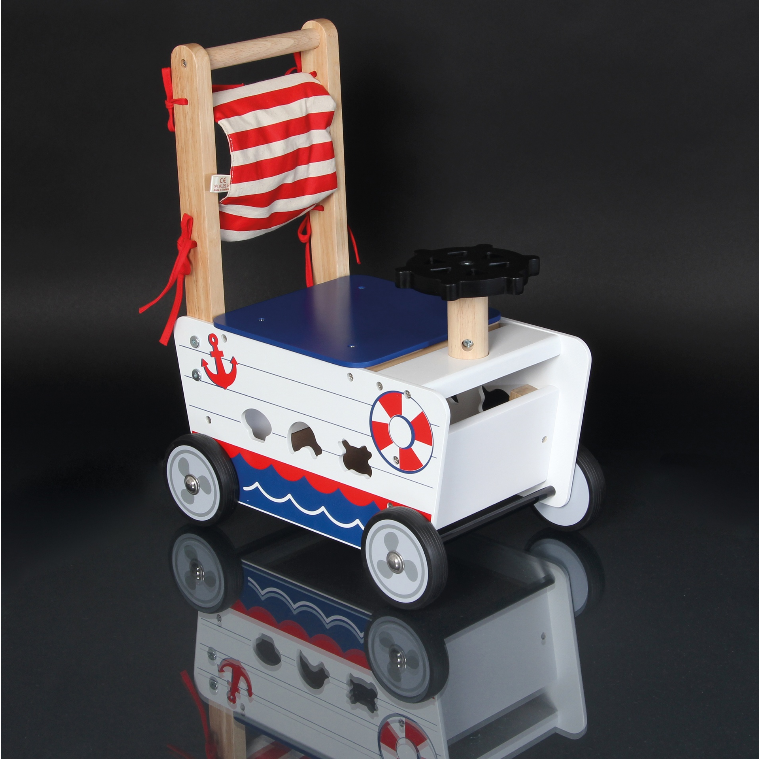 Schiebewagen Boot, ab 12 Monate