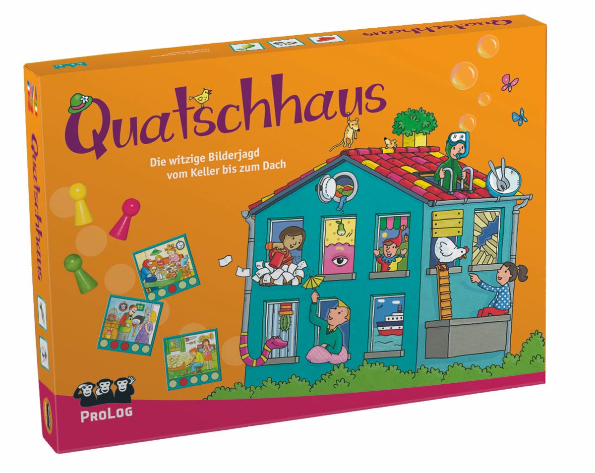 Quatschhaus, Kommunikationsspiel, ab 4 Jahre