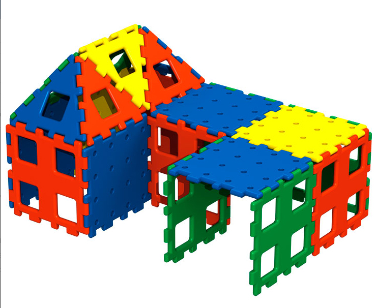 XL Polydron Set 2, 24 Teile