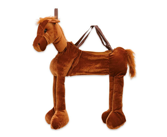 Reitpferd dunkelbraun, Schlüpfkostüm, 3-10 Jahre