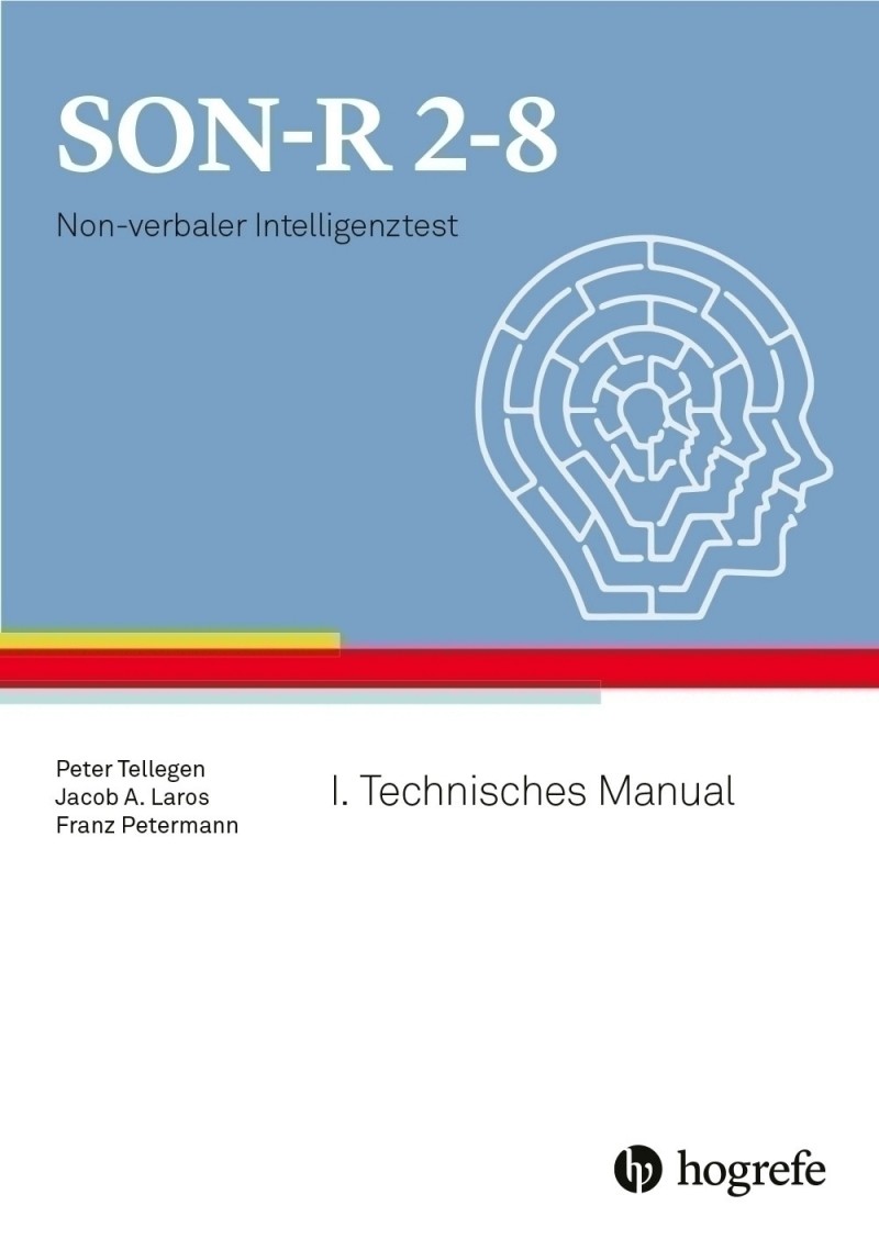 SON-R 2-8 Non-verbaler Intelligenztest (Testkoffer mit Testmaterial, inkl. Auswertungsprogramm ohne Auswertungsbogen und Manual)