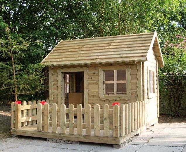 Spielhaus Lucas mit Veranda, 2 - 11 Jahre