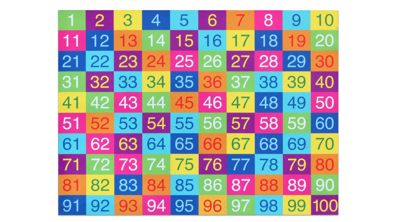 Farbenfroher Hunderter-Teppich, 200x150 cm