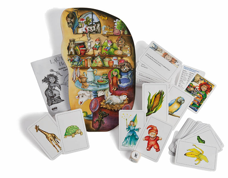 LAUTer Hexerei Basisspiel + Laute, Silben, Reime hexen Ergänzungsset, ab 5 Jahre