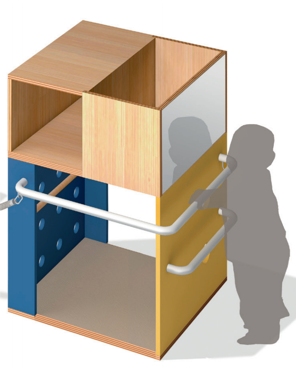 Laufhilfe für Babys CUBO Small
