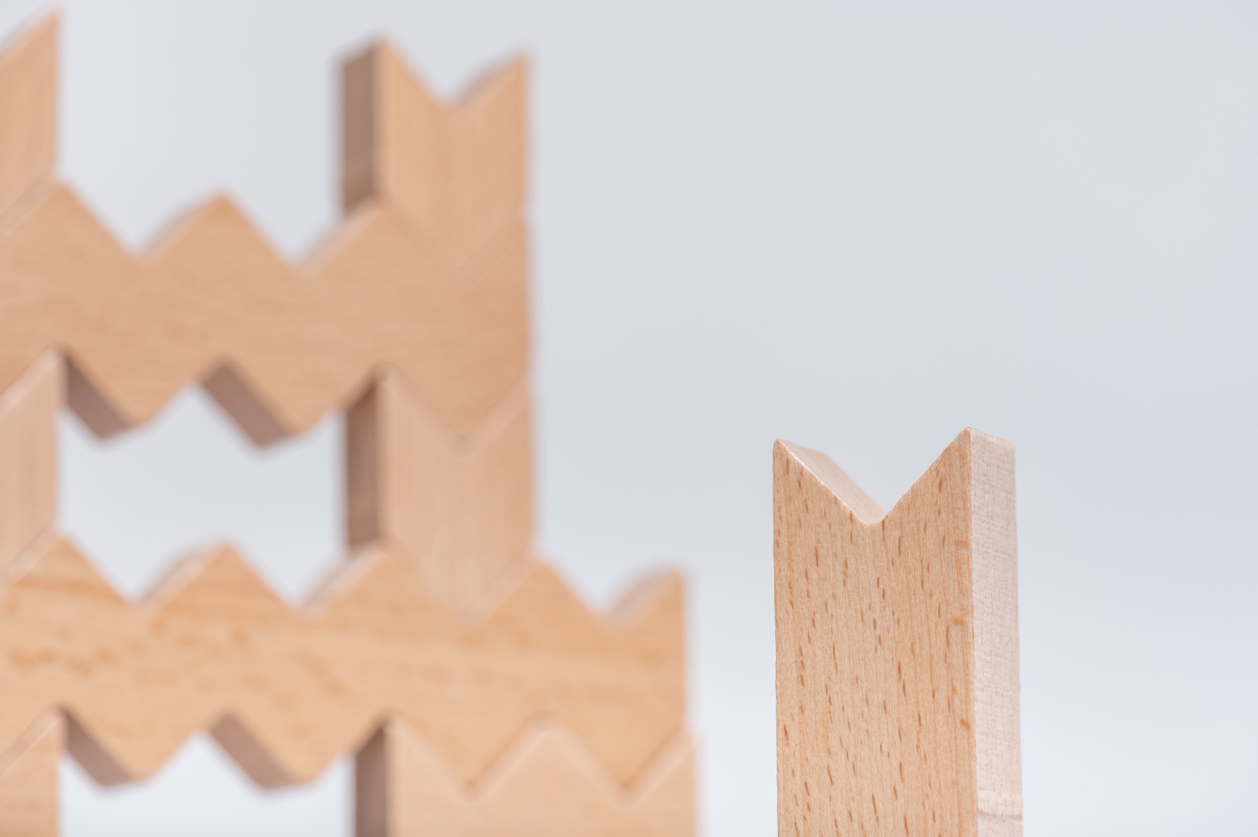 ZigZag Blocks, 30 Holzbausteine, ab 2 Jahre